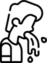 Nausea or dental sedation effect icon – Dentistry on Wellington